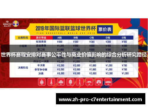 世界杯赛程安排对赛事公平性与商业价值影响的综合分析研究路径 世界杯赛程安排对赛事公平性与商业价值影响的综合分析研究路径